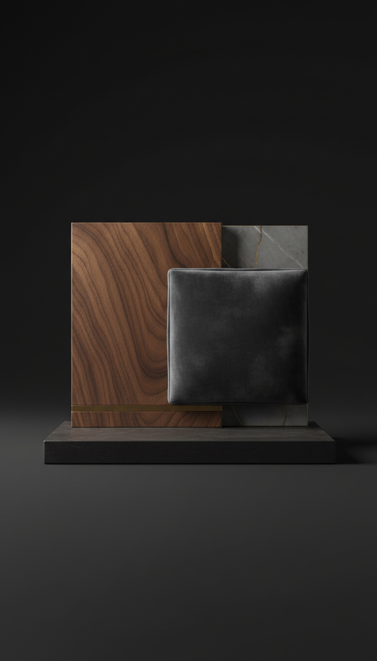 Aged walnut sample kit